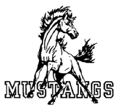 Lady mustang cliparts.