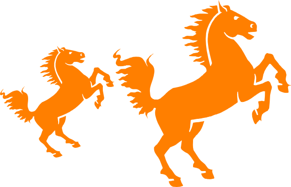 Mustang Logo Clipart