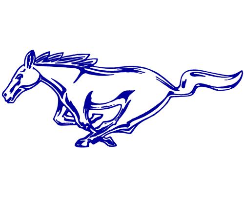 Logo Ford Mustang Clipart