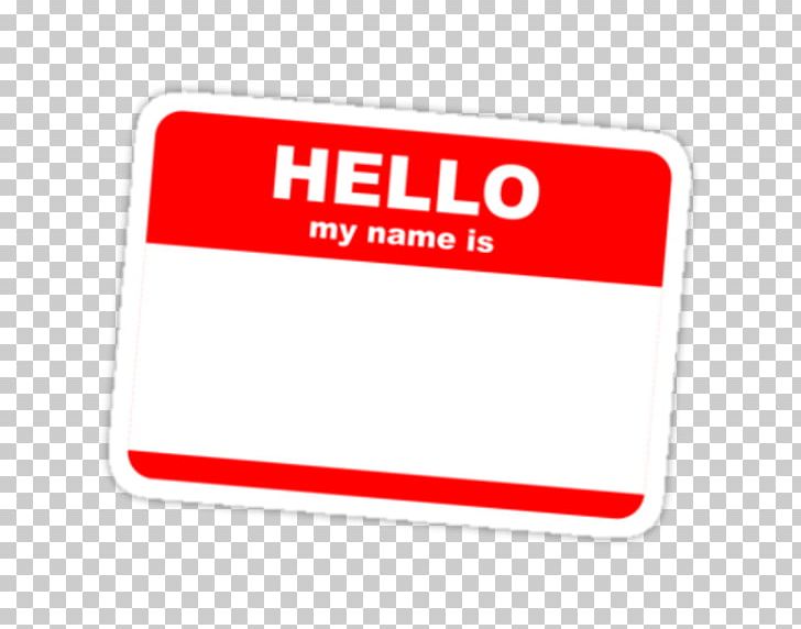 My Name Is Name Tag Sticker Label Idea PNG, Clipart, Area