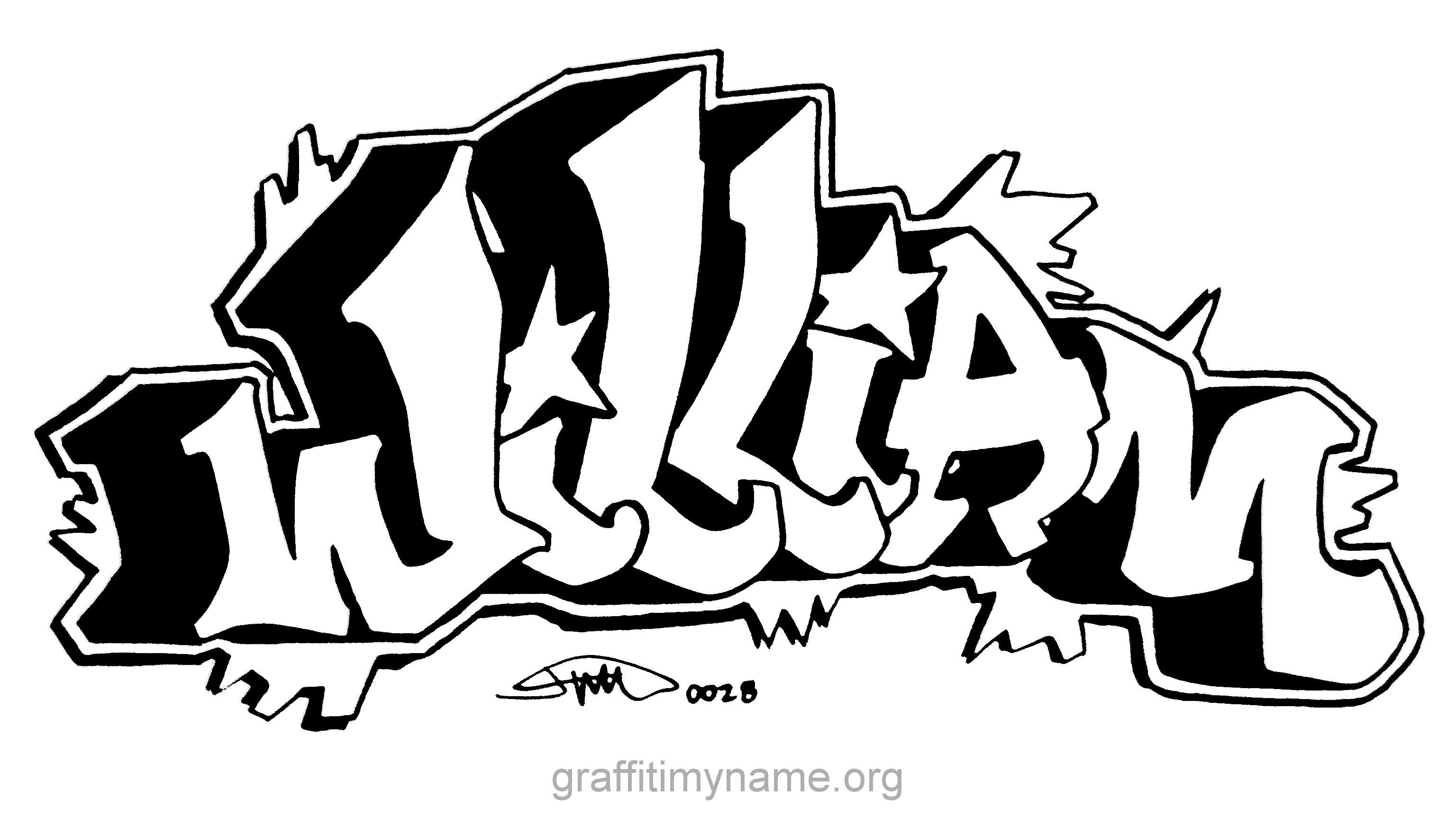 William graffiti name.