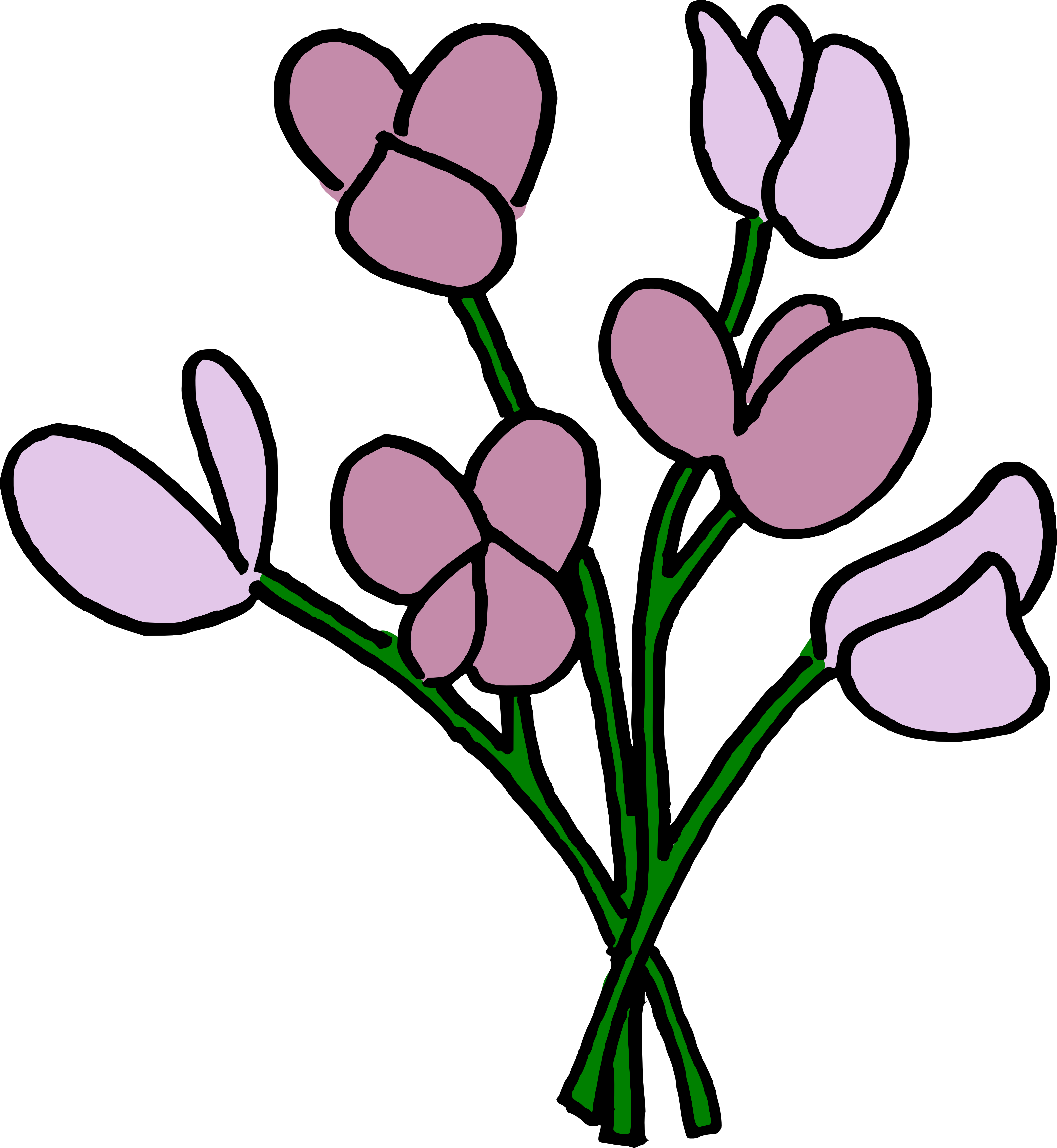 Flowers clipart name.