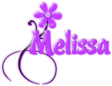 Melissa names layouts.