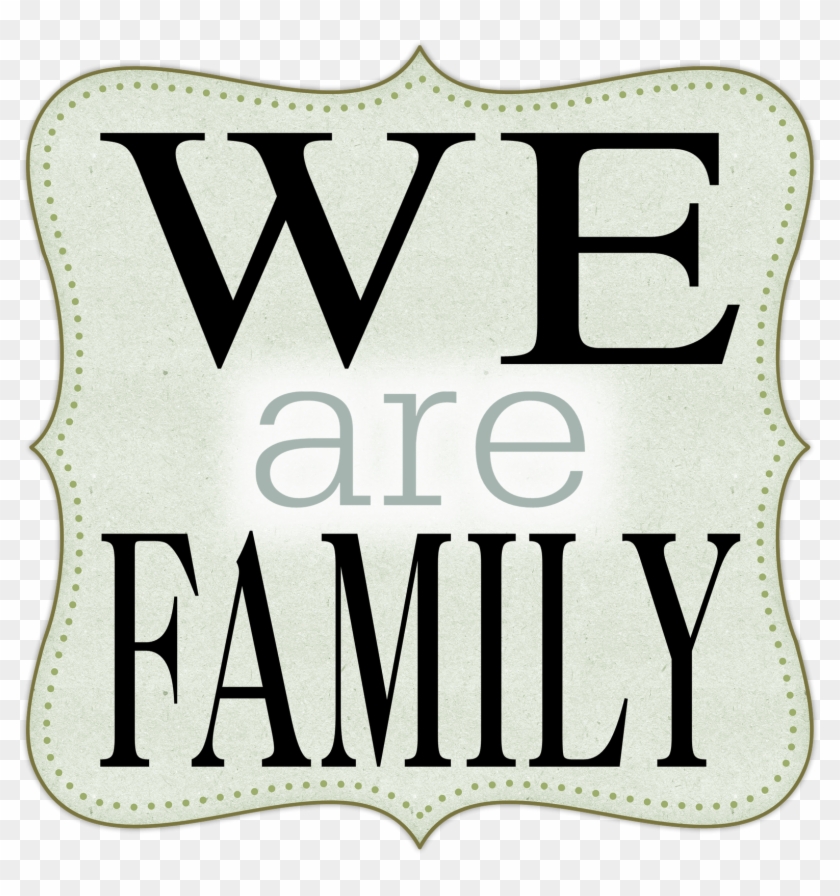 Family Word Clipart