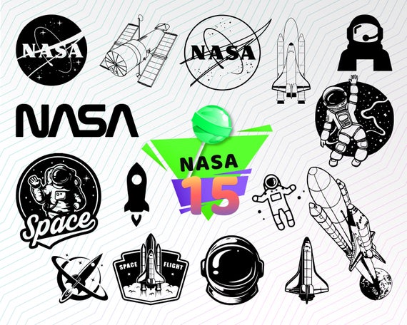 NASA SVG, space svg, nasa clipart, nasa logo, astronaut svg