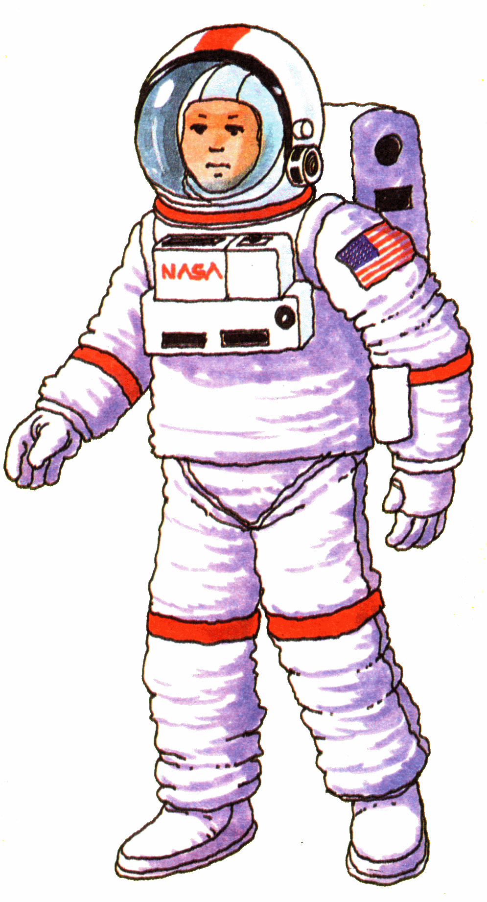 Nasa astronaut clipart.