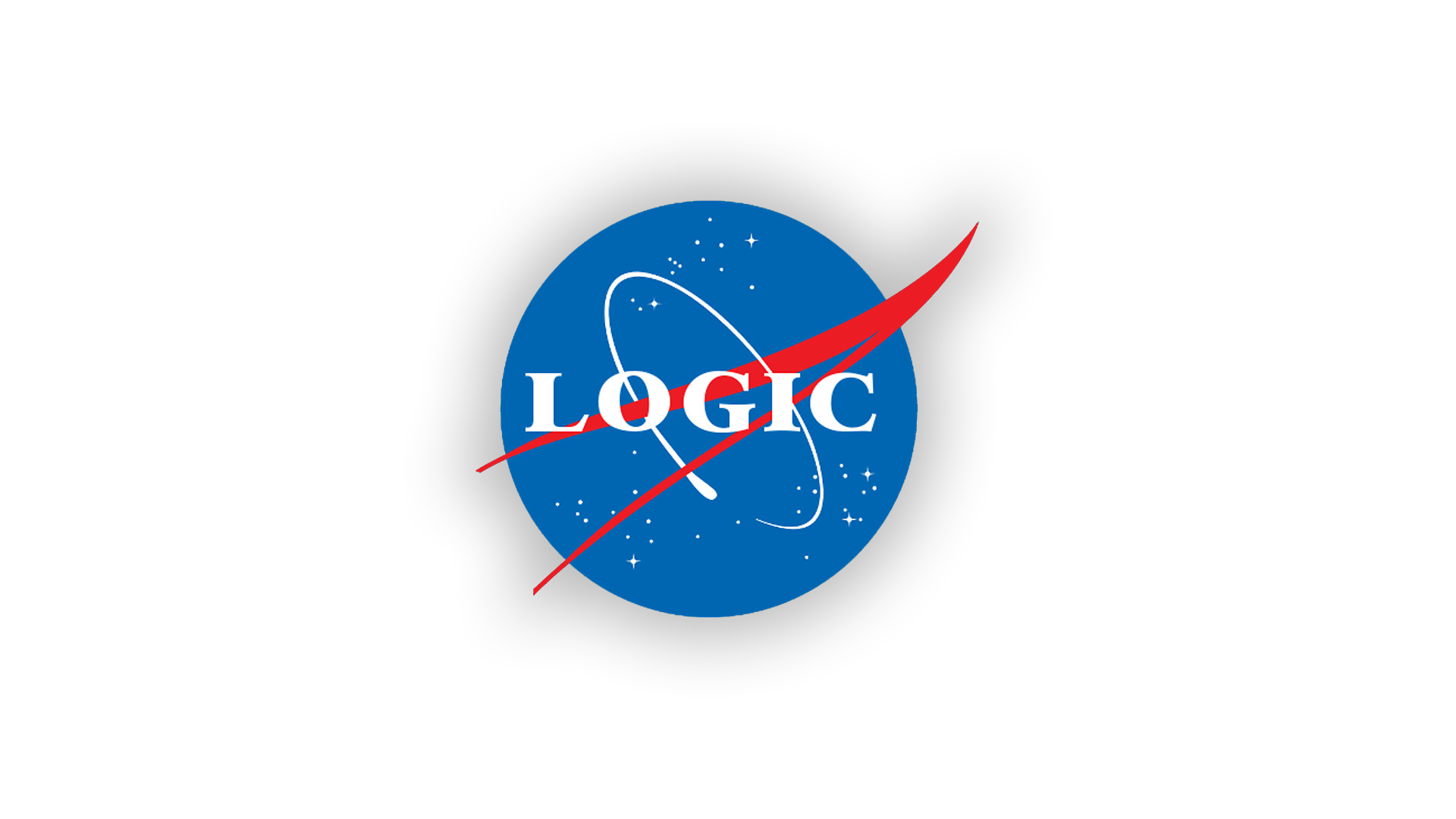 Logic NASA Style Logo Wallpaper by HalukAliev on DeviantArt