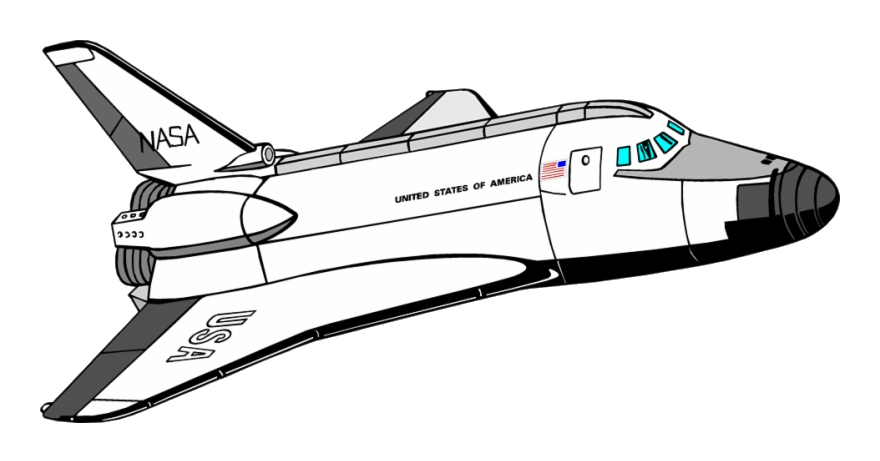 Rocket Ship Space Shuttle Clip Art Nasa Transparent Png