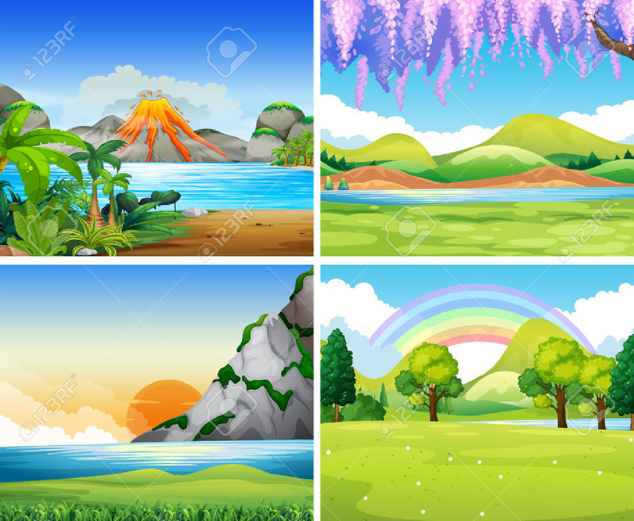 Free Nature Scene Cliparts, Download Free Clip Art, Free