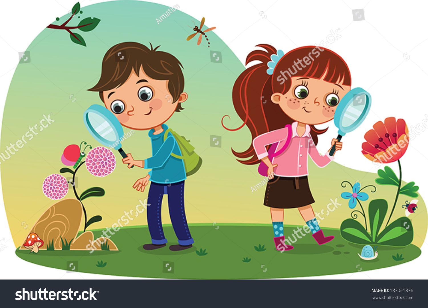 Nature clipart for kids
