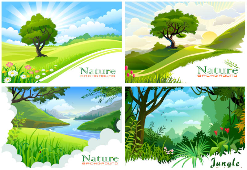 Free Nature Landscape Cliparts, Download Free Clip Art, Free