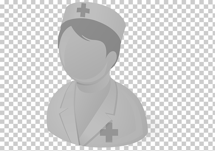 Neck symbol headgear, Doctor disabled, nurse illustration