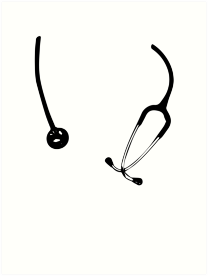 neck clipart stethoscope