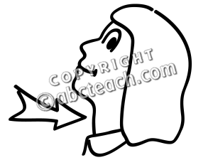 Neck black and white clipart