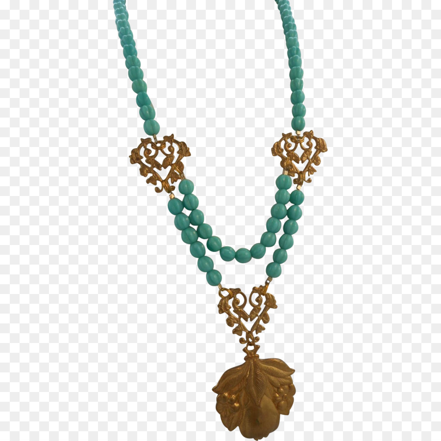 Necklace clipart turquoise.