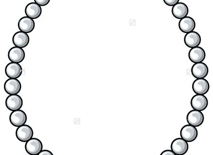 Necklace clipart free.