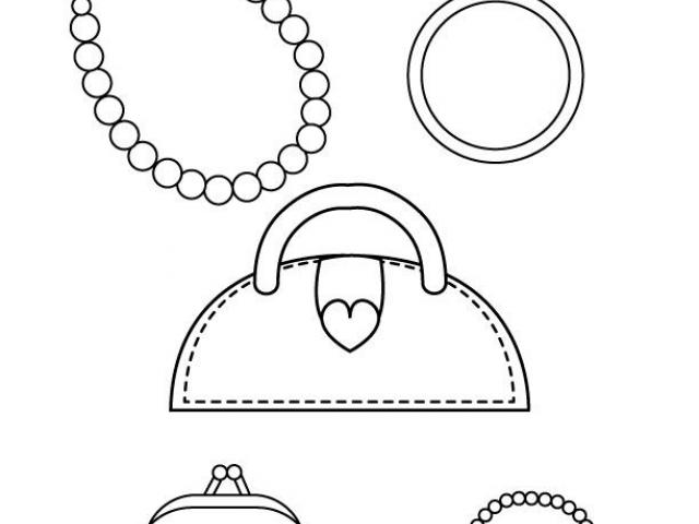Free necklace clipart.