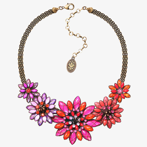 necklace clipart flower
