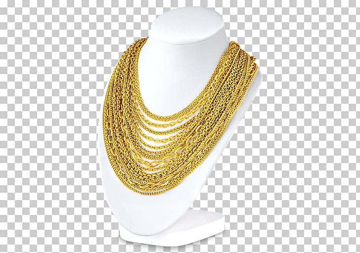 Necklace gold money.