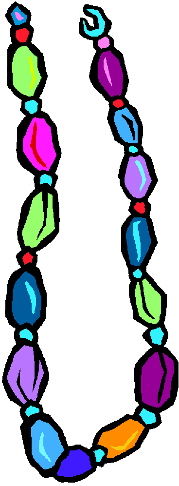 Free necklace cliparts.
