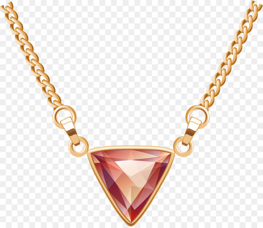Necklace vector png.