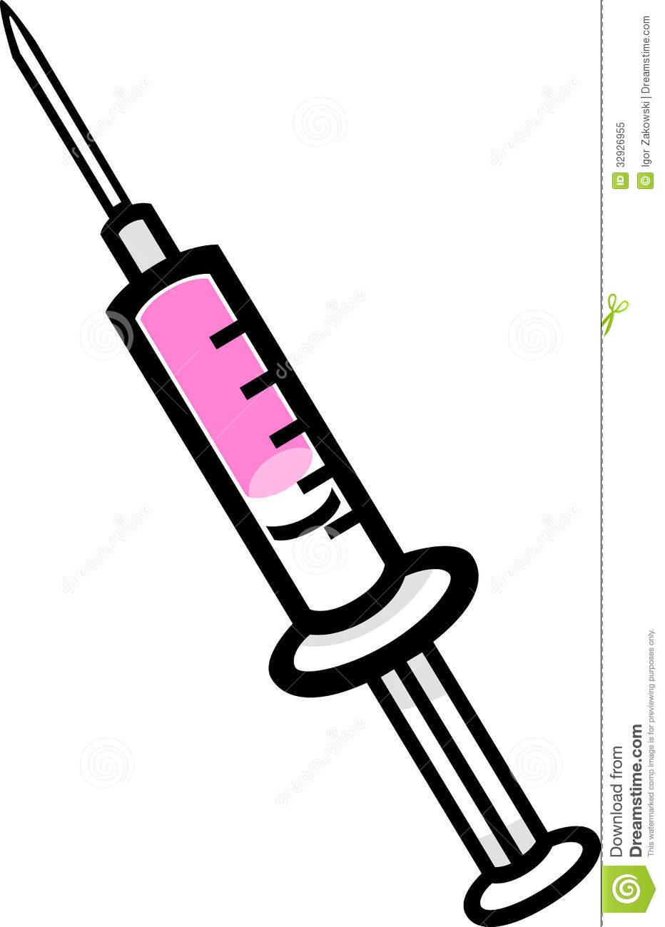 Collection syringe clipart.