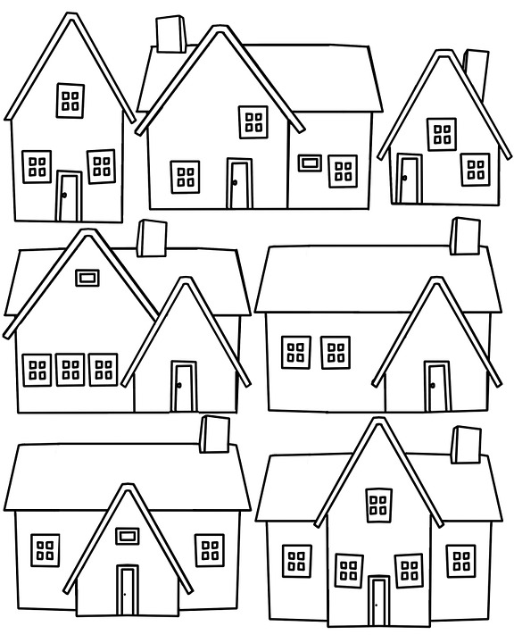 House outline free illustration house home outline