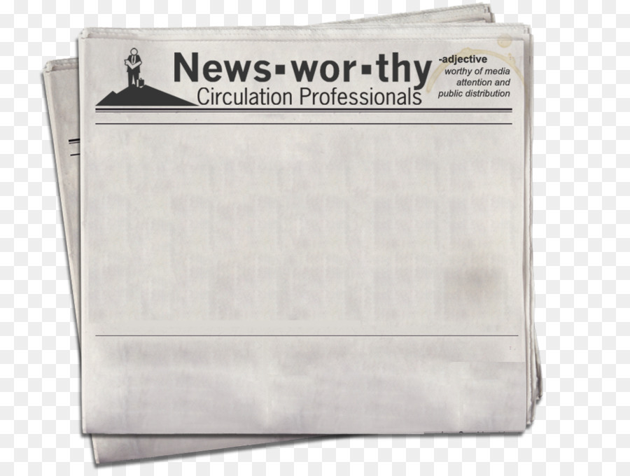 Blank newspaper transparent clipart Newspaper Headline