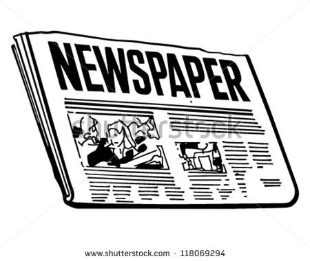 News clipart newspapaer.