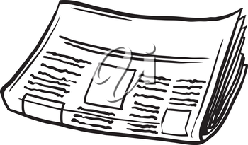 Newsprint clipart images and royalty