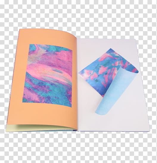 AESTHETIC GRUNGE, opened title book transparent background
