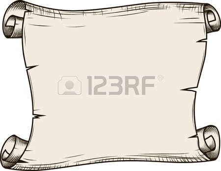 Rolled newspaper clipart.