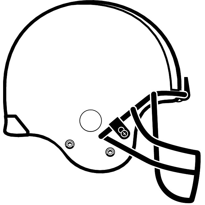 NFL helmet vector image