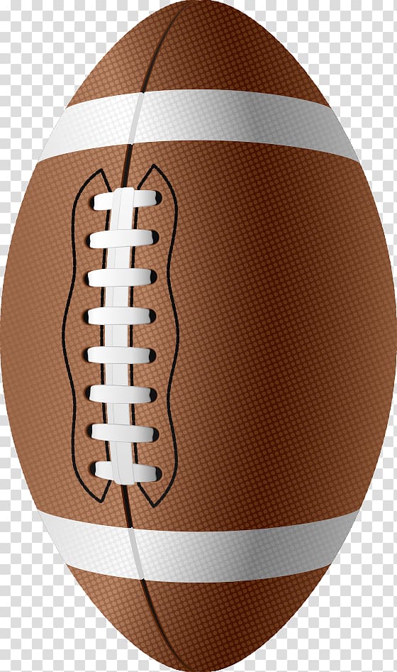 Brown baseball illustration, NFL American football