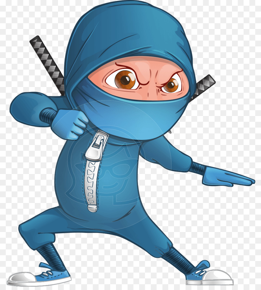 Ninja cartoon clipart.