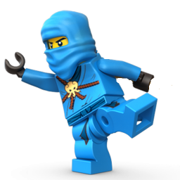 Toy Ninja Blue Icon, PNG ClipArt Image