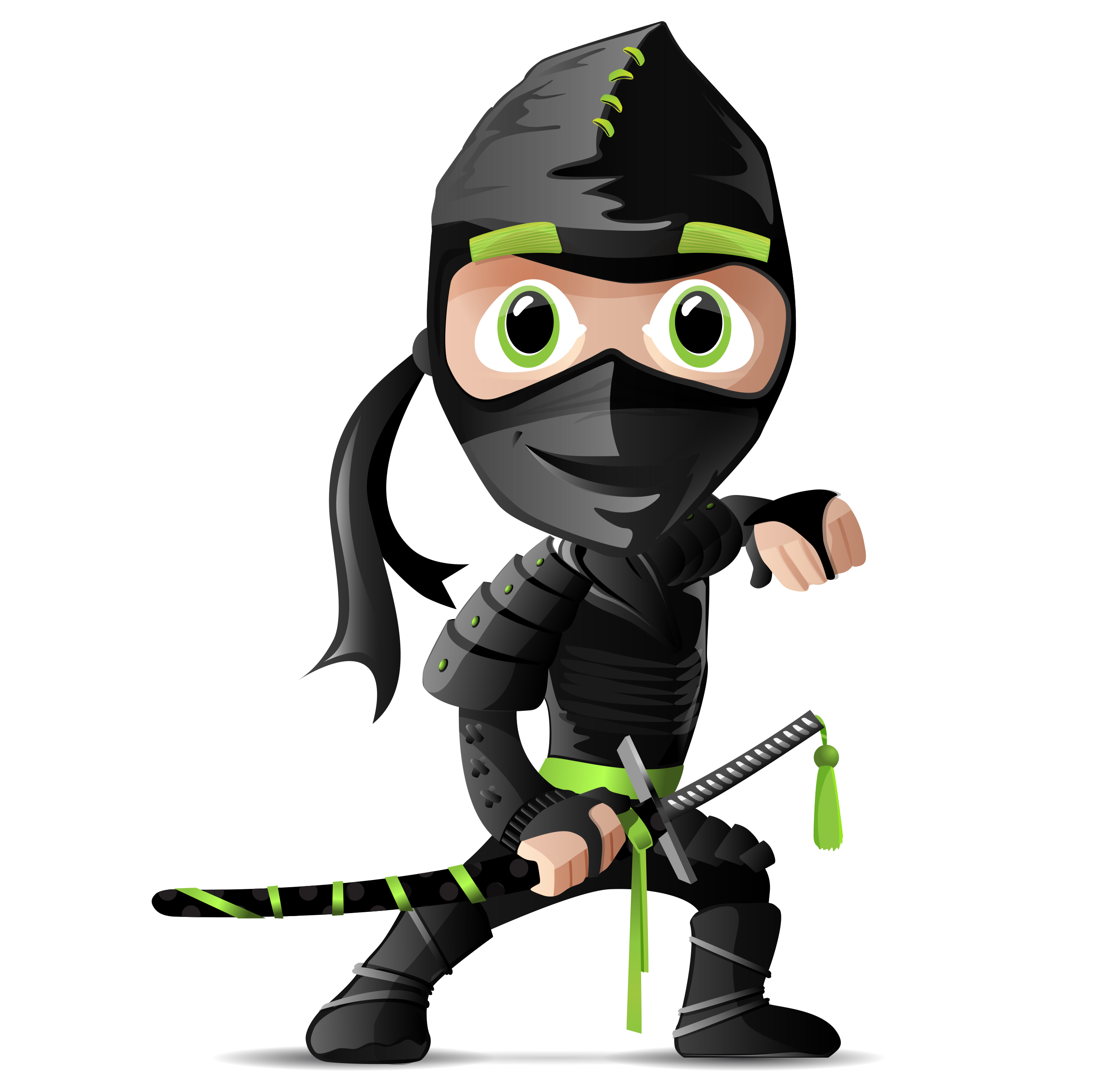 Ninja clipart cool character, Ninja cool character