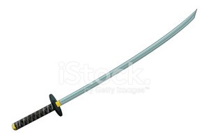 Ninja Sword stock vectors