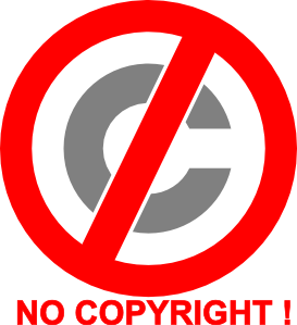 No copyright clipart