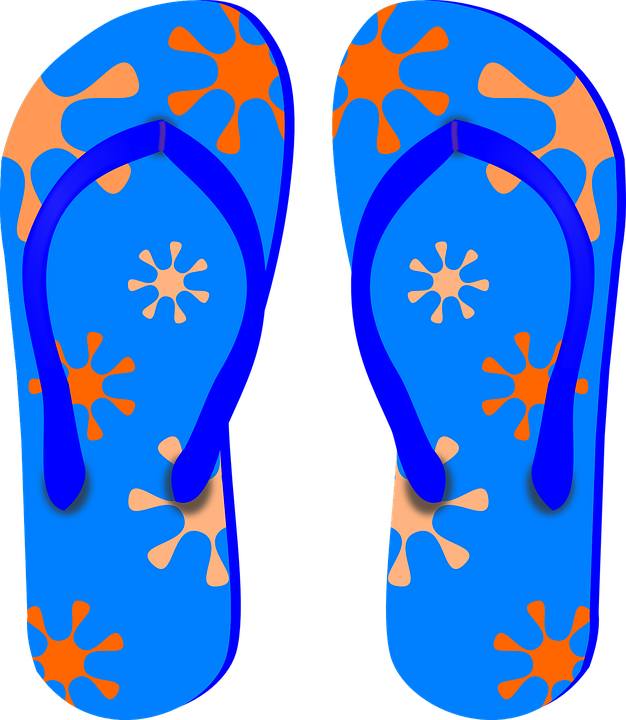 Cartoon flip flops clipart images gallery for free download