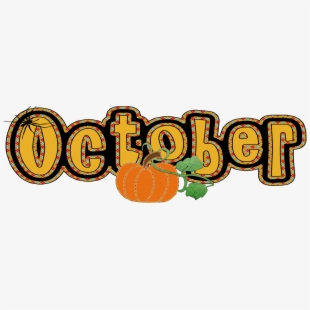 October Calendar Clip Art