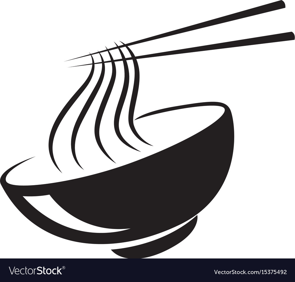 Icon black noodle.