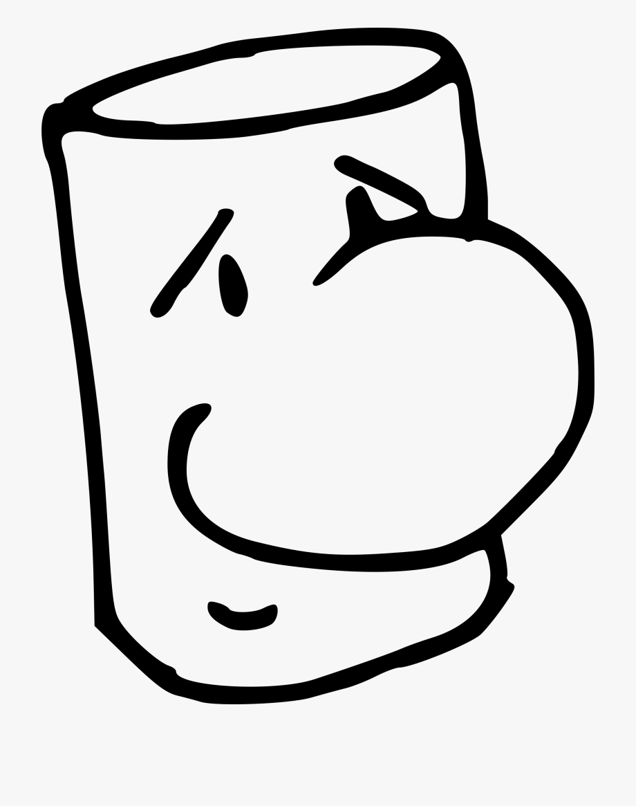 Big Nose Clipart Black And White