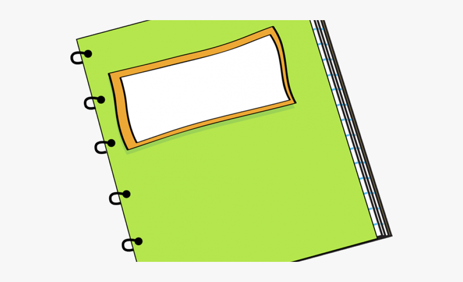 Notebook Clipart School Notebook