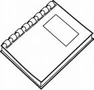 Image result for black and white clipart notebook