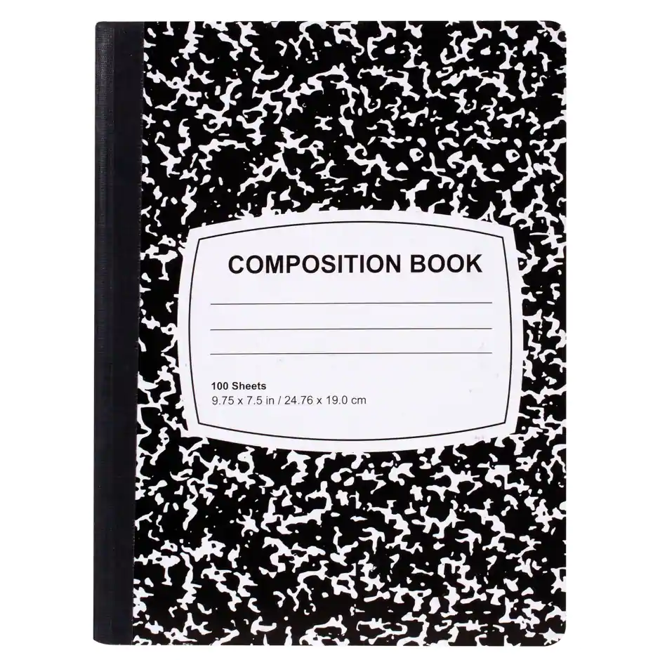Black And White Composition Notebooks