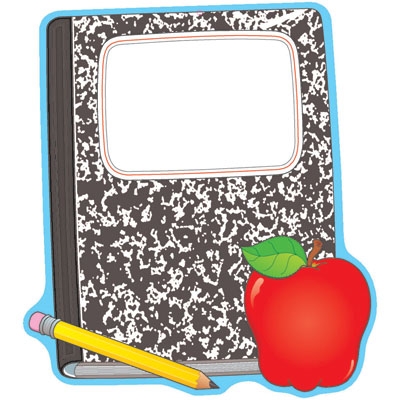 notebook clipart composition