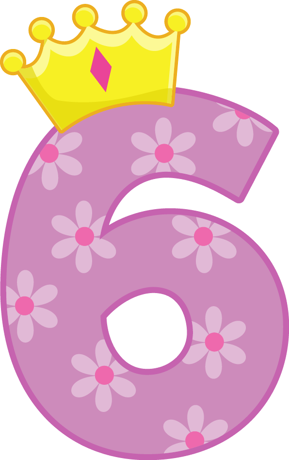 Numbers clipart princess.