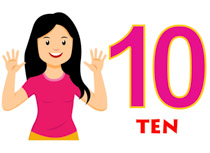Free counting clipart.