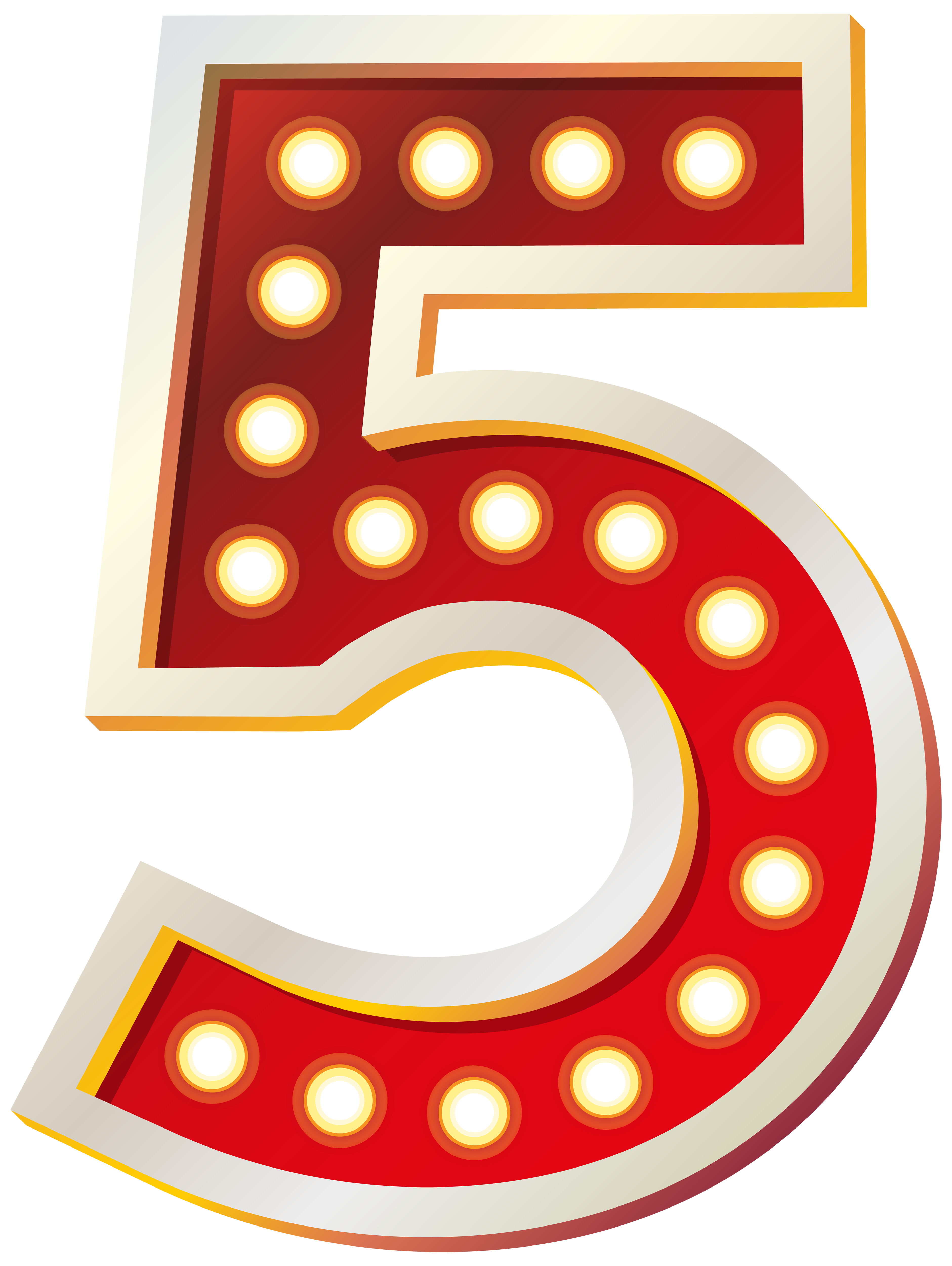 Number clipart five, Number five Transparent FREE for
